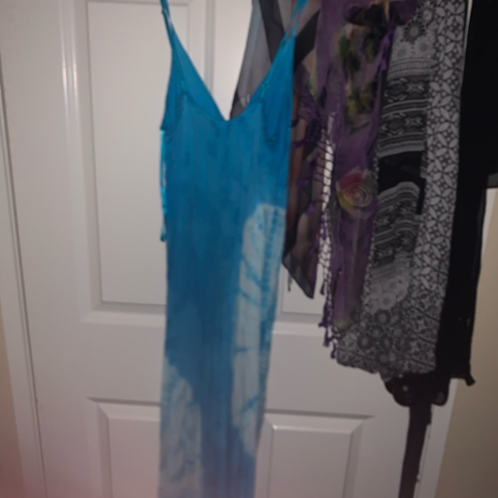 Blue summer dress